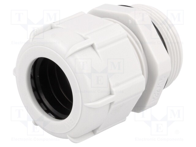 Cable gland; M32; IP68; Mat: polyamide; grey; UL94V-2