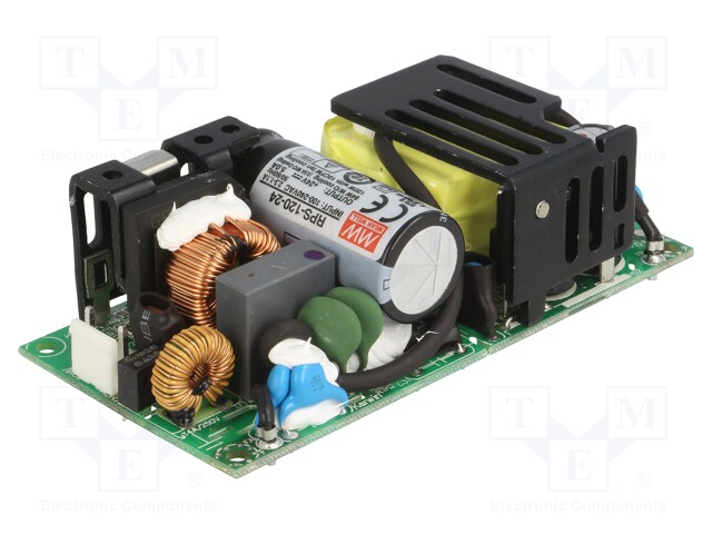 Power supply: switched-mode; 120W; 113÷370VDC; 80÷264VAC; OUT: 1