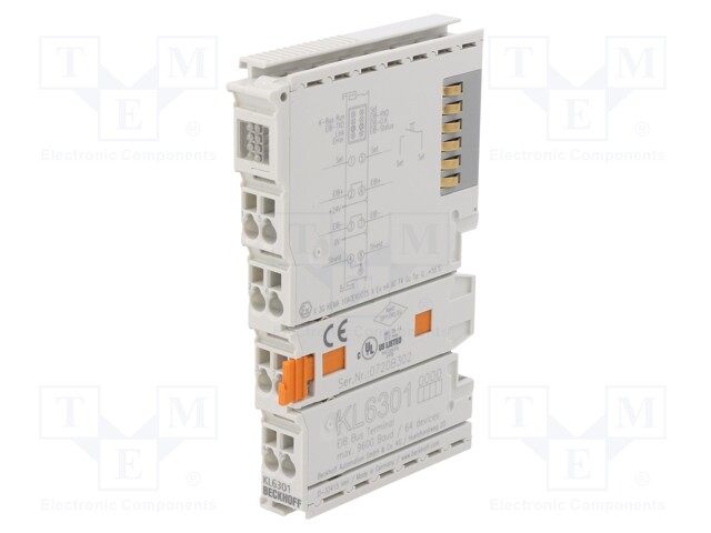 Industrial module: communication; 0÷55°C; IP20; 24VDC; Channels: 1