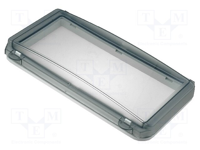 Inspection windows; polycarbonate; 248x128x50mm; IP65