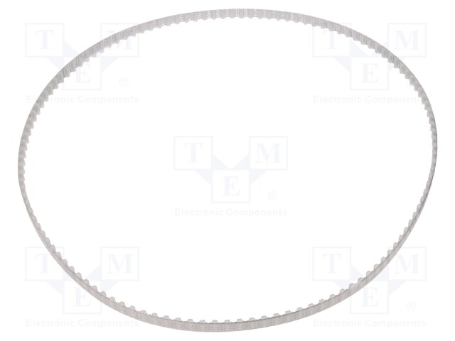 Timing belt; T5; W: 6mm; H: 2.2mm; Lw: 630mm; Tooth height: 1.2mm