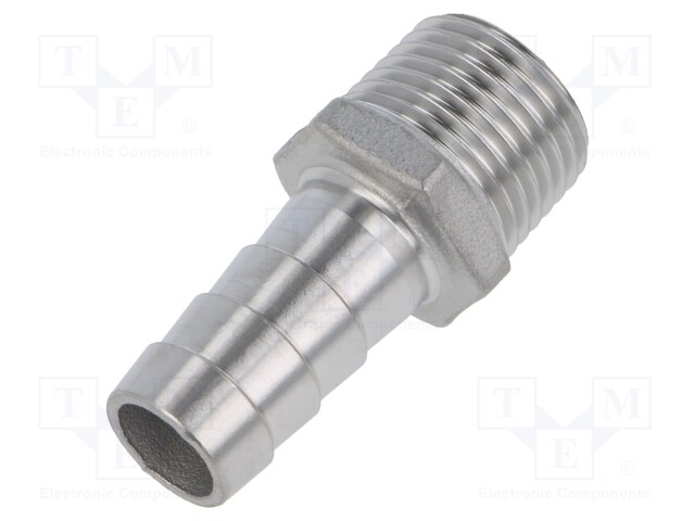 Threaded fitting; connector pipe; max.10bar; L: 48.5mm