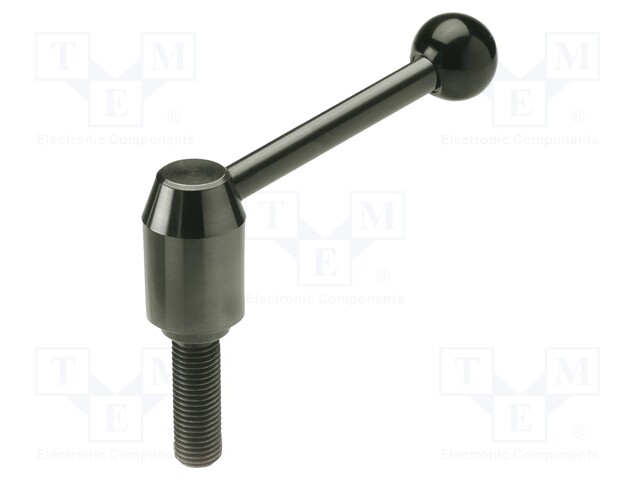 Lever; adjustable; Thread len: 63mm; Lever length: 138mm