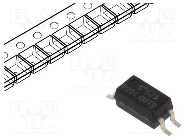 Optocoupler; SMD; Channels: 1; Out: transistor; Uinsul: 3.75kV; SO4