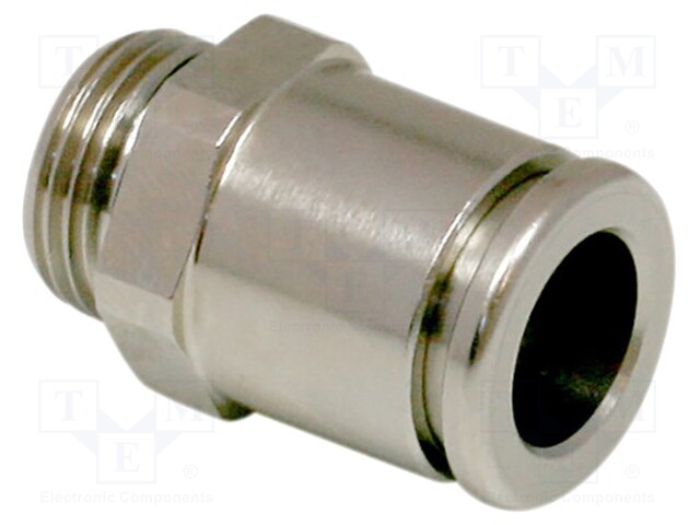 Straight push-in fitting; Mounting: G3/8-AG; Man.series: STV-GE