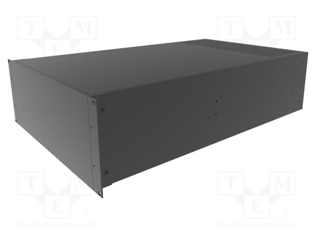 Enclosure: 19" standard; 4U; Enclos.mat: aluminium; Y: 711mm