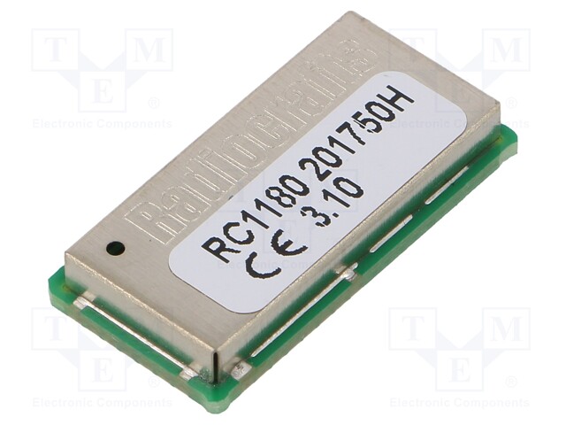 Module: RF; UART; -101dBm; 2÷3.6VDC; 10dBm; Mounting: SMD; 100kbps