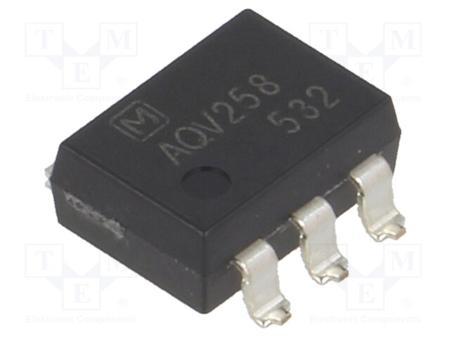 Relay: solid state; Icntrl max: 3mA; 20mA; max.1.5kVAC; 345Ω; DIP6