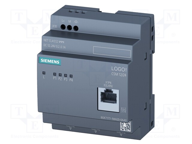 Industrial module: switch Ethernet; LOGO!8; Application: LOGO!8