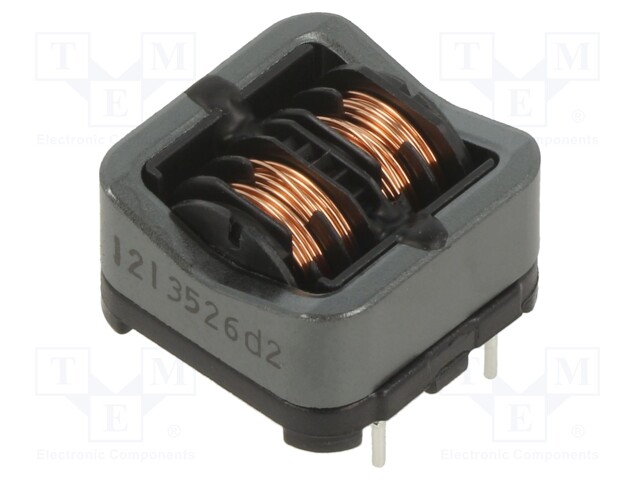 Inductor: wire; THT; 13.5mH; 1.2A; 240mΩ; -25÷120°C; 250VAC