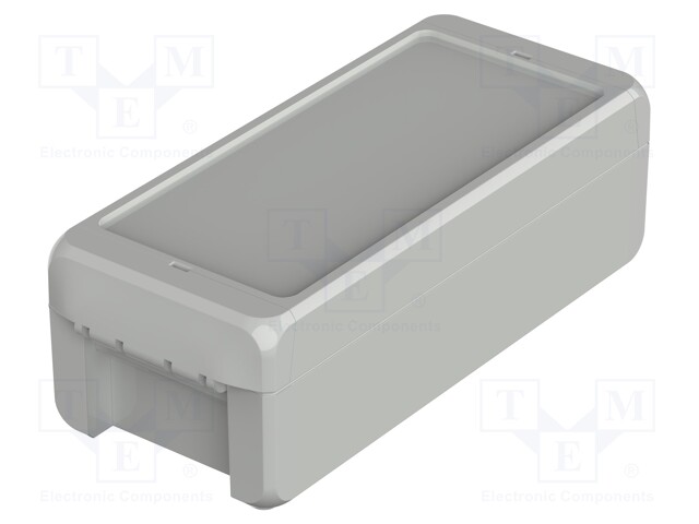 Enclosure: multipurpose; X: 80mm; Y: 191mm; Z: 60mm; BOCUBE; grey