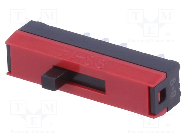 Switch: slide; SP3T; 0.2A/30VDC; Mounting: vertical; -15÷60°C