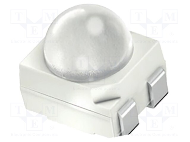 LED; SMD; 3528; white cold; 5000÷10000mcd; 5700K; 30°; 20mA; 102mW