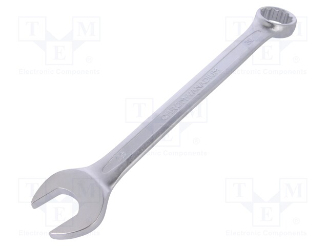 Key; combination spanner; 30mm; Overall len: 338mm; DIN 3113