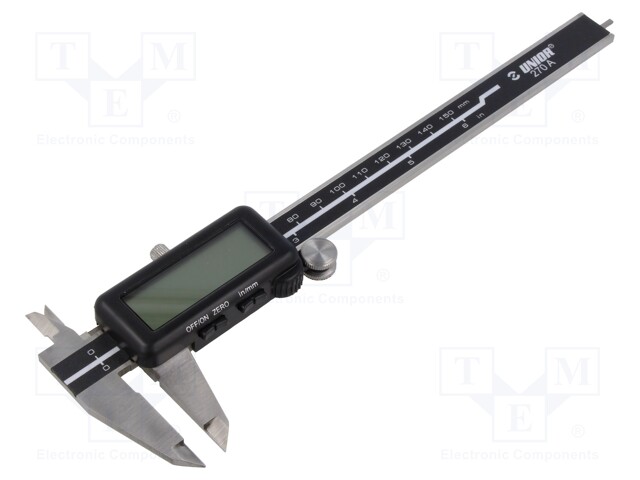 Calliper; Range: 0÷150mm,0÷6"; with digital readouts