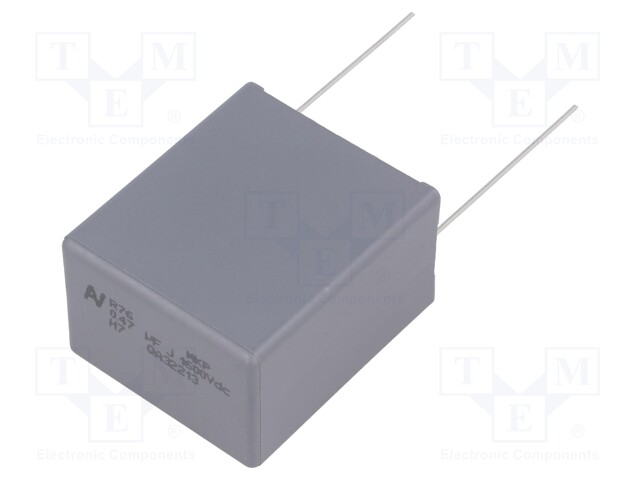 Capacitor: polypropylene; 470nF; 27.5mm; ±5%; 32x22x37mm; 2kV/μs