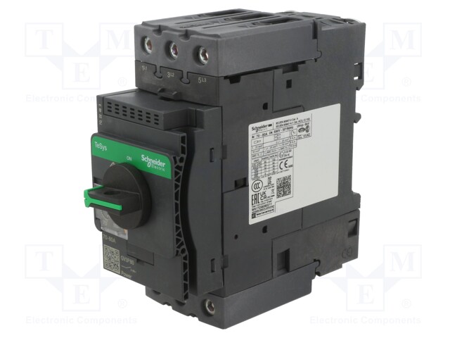 Motor breaker; 45kW; 230÷690VAC; DIN; Overcurrent release: 70÷80A