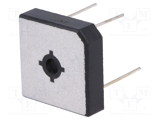 Single-phase bridge rectifier; Urmax: 800V; If: 15A; Ifsm: 300A