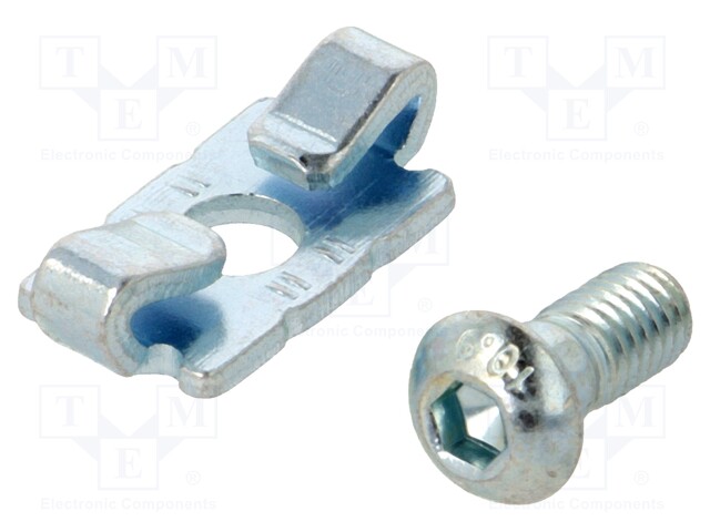 Mounting coupler; for profiles; Width of the groove: 6mm