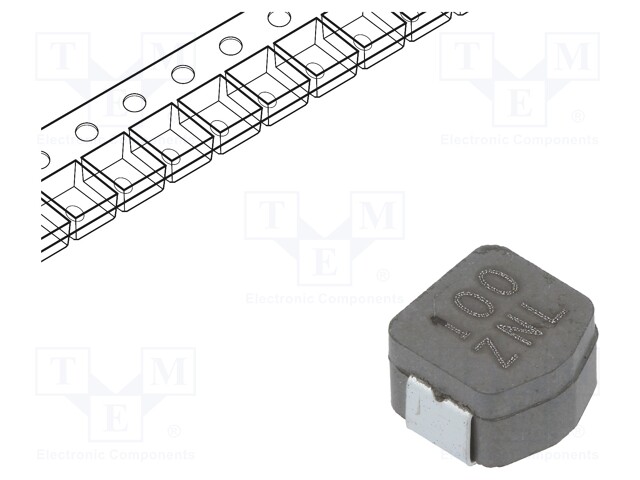 Inductor: wire; SMD; 3126; 10uH; Ioper: 4A; 45mΩ; -55÷155°C; ±20%