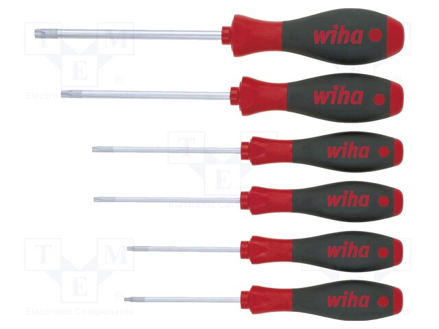 Screwdrivers; Pcs: 6; Bit: Torx® with protection