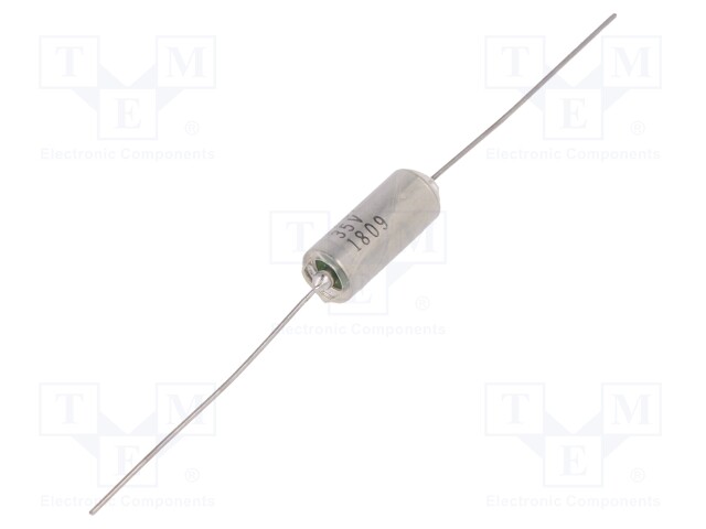 Capacitor: tantalum; 22uF; 35VDC; Case: C; Leads: axial; ESR: 1.3Ω