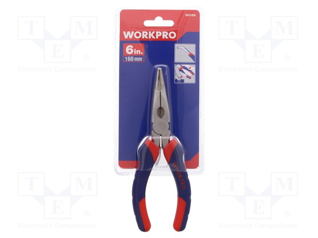 Pliers; curved,universal; ergonomic two-component handles