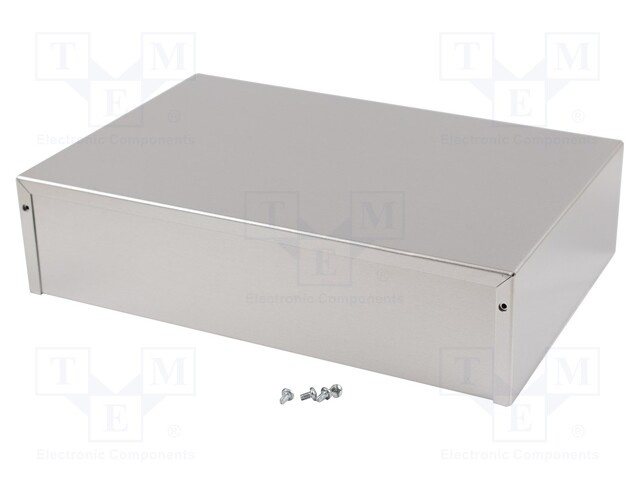 Enclosure: multipurpose; X: 203mm; Y: 305mm; Z: 76mm; 1411; aluminium