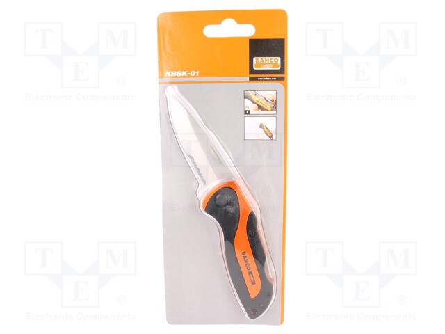 Knife; Tool length: 170mm; Blade length: 75mm