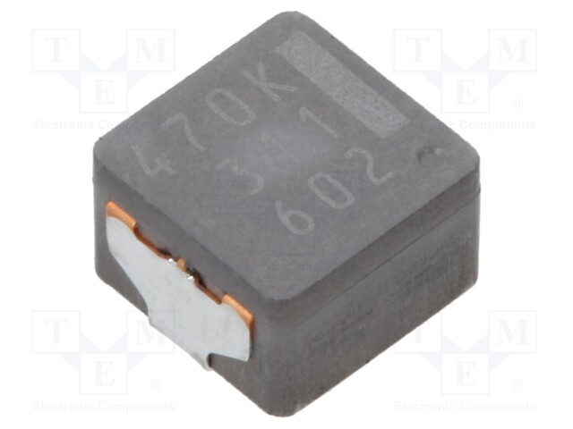 Inductor: wire; SMD; 47uH; 2.9A; 163.46Ω; ±20%; 4.8x7x7.4mm; ETQP4M