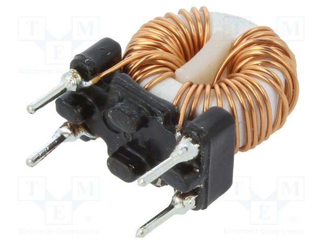 Inductor: wire; THT; 1mH; 900mA; 150mΩ; 230VAC; 4.5x10mm; -20÷+50%