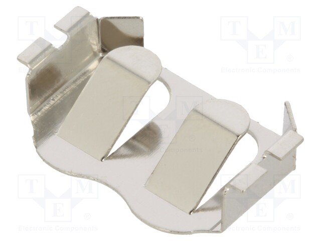 Clip; Mounting: SMT; Size: BR1216,BR1225,CR1216,CR1225; 3.6mm