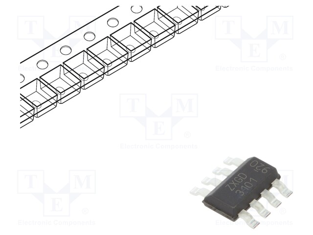 Driver; high-/low-side,MOSFET gate driver; 4÷7A; Channels: 1