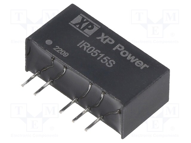 Isolated Board Mount DC/DC Converter, Semi Regulated, ITE, 2 Output, 3 W, 15 V, 100 mA, -15 V