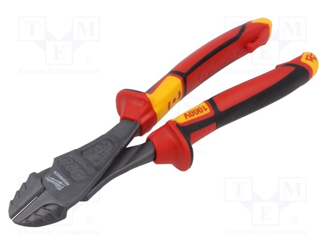 Pliers; side,cutting,insulated; 200mm; Conform to: VDE