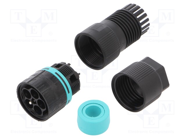 Connector: AC supply; screw terminal; male; TH387; 7÷13.5mm; 450V