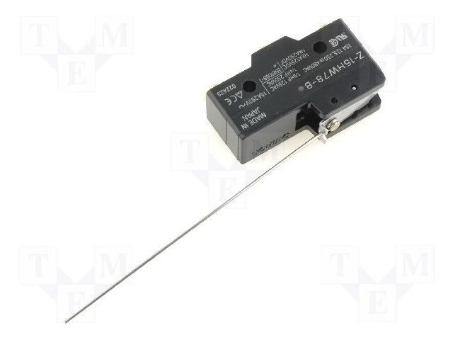 Microswitch SNAP ACTION; with lever; SPDT; 10A/250VAC; 2A/30VDC