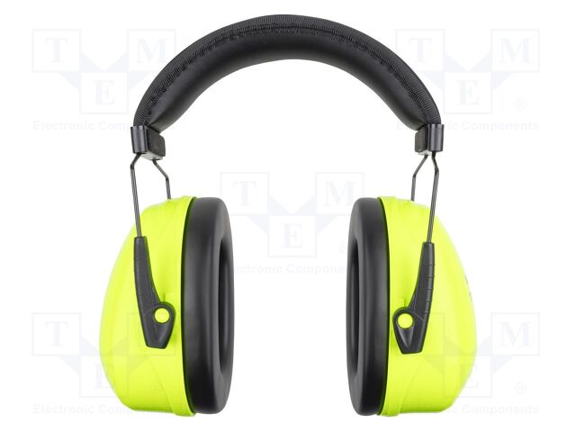 Ear defenders; Attenuation level: 27dB; green