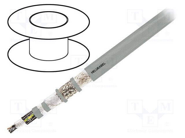 Wire: control cable; MULTIFLEX 512®-C-PUR; 4G1,5mm2; PUR; grey