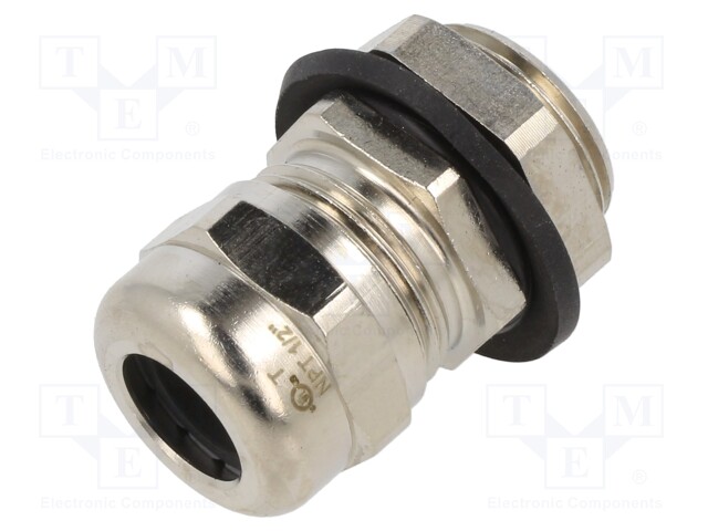 Cable gland; NPT1/2"; IP66,IP68; Mat: brass; Pcs: 10