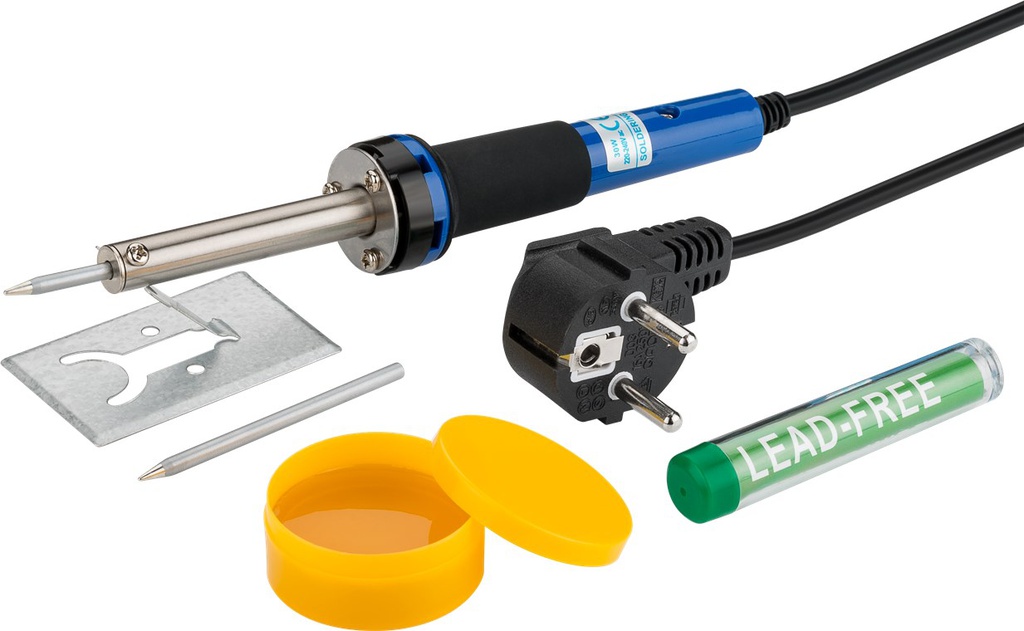 Soldering iron set: with htg elem; 30W; 230V; Plug: EU