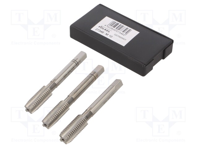 Tap; HSS-G; M10; 1.5; 70mm; Pcs: 3; Conform to: DIN 352; 5,5mm