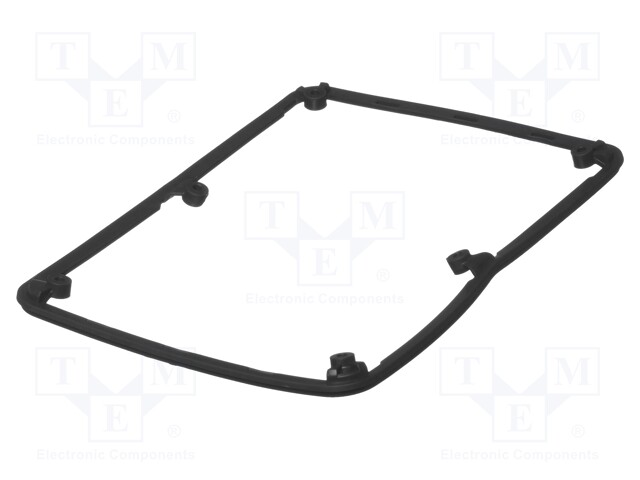 Gasket; elastomer thermoplastic TPE; Series: BoPad; Colour: black