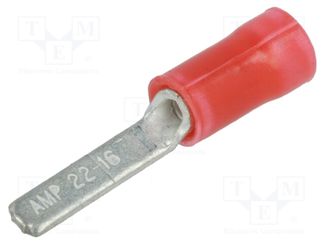 Blade terminal; 2.95mm; 0.26÷1.65mm2; crimped; for cable; tinned