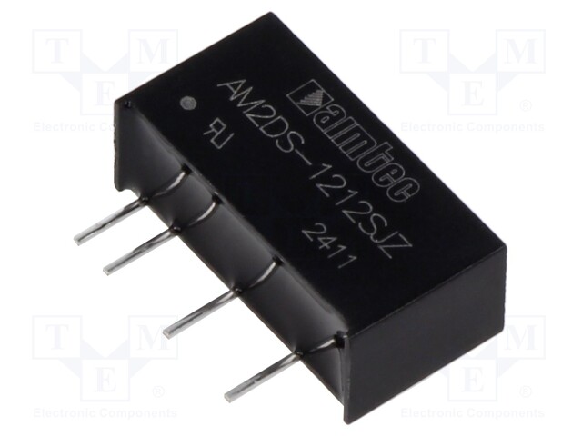 Converter: DC/DC; 2W; SIP7; 19.65x7.05x10.16mm; 2.4g; AM2DS-JZ