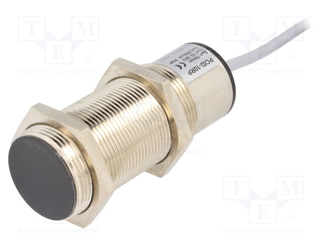 Sensor: inductive; Output conf: PNP / NC; 0÷10mm; 10÷30VDC; M30