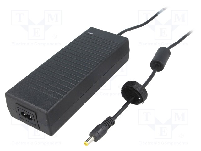 Power supply: switched-mode; 12VDC; 10A; Out: 5,5/2,1; 120W; 0÷40°C