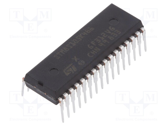 STM8 microcontroller; Flash: 16kB; EEPROM: 1024B; 16MHz; DIP32