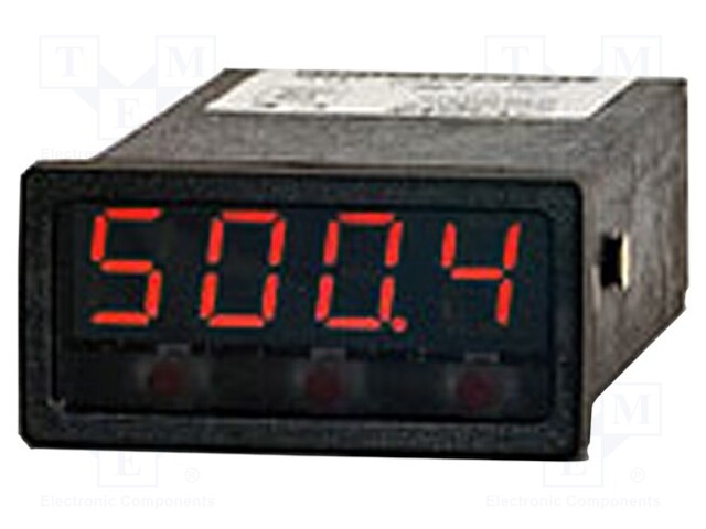 Module: meter; 20÷50VAC; 20÷72VDC; Display: 4-digit LED; Anal.in: 1