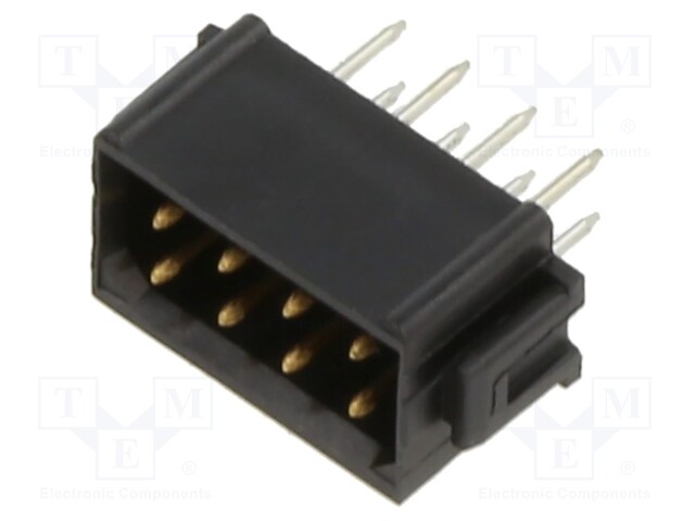 Pin Header, Vertical, Board-to-Board, Wire-to-Board, 2 mm, 2 Rows, 8 Contacts